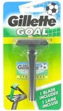 Gillette Goal Stainless Razor - Zwart - 1 Scheermes - 1 Mesje