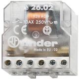 Finder 26.08.8.230.0000 Stroomstootschakelaar Inbouw 2x NO 230 V/AC 10 A 2500 VA