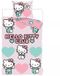 Hello Kitty Club Dekbedovertrek 100x135 cm, 40x60 cm - Katoen