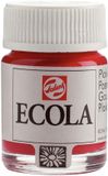 Bruynzeel Ecola plakkaatverf fles 16ml karmijn 318