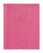 Clairefontaine Calligraphe 72409C Schriftomslag met Lederkorrel structuur Fuchsia roze - 24x32 cm - 22/100ste met Etikethouder - PVC Opaak