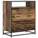 vidaXL Ladekast 4-Lade Oud hout 70 x 41 x 83,5 cm Bewerkt hout