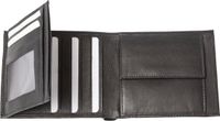 Alassio JÜSCHA GMBH Alassio Portefeuille - Leer - Zwart - JU-42246