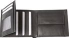 Alassio JÜSCHA GMBH Alassio Portefeuille - Leer - Zwart - JU-42246