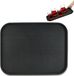 Merkloos Relaxdays Horeca dienblad - Set van 2 - Rechthoekig - 46 x 35 cm - Zwart