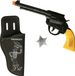 Atosa Cowboys pistool en holster - verkleed speelgoed - kinderen - kunststof - Western thema