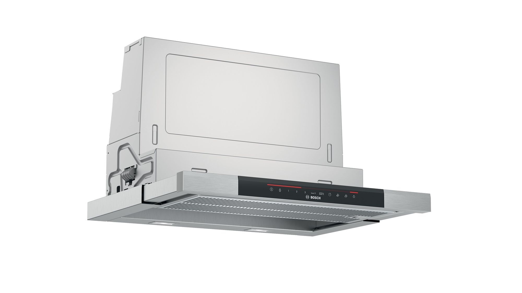 Bosch Serie 8 DFS067K51 - Semi-inbouw Afzuigkap - Roestvrijstaal - 717 m³/uur