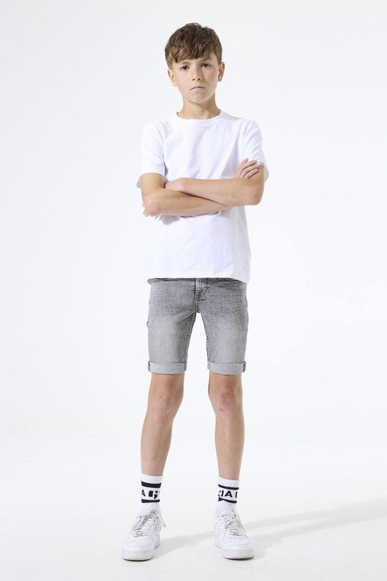 Garcia Jongens Effen Shorts Zwart