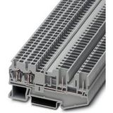 Phoenix Contact 3040038 Borne de passage 5,2 mm Ressort de serrage Gris 50 pièce(s)