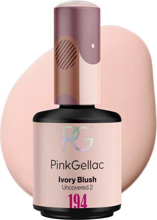 Pink Gellac 194 Ivory Blush Gel Nagellak 15ml