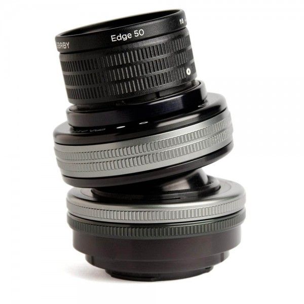 Lensbaby Composer Pro II with Edge 50 - Sony E - Zwart/Zilver