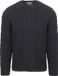 Superdry Jacob Cable Pullover Heren Navy Maat M
