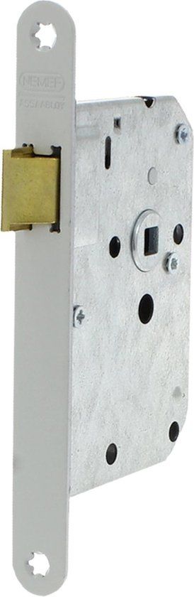 Nemef Loopslot - Messing - Rechts - 1255-2 - 50 mm