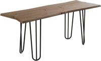 Vicco Yan Salontafel – 100 x 35.5 cm Ambachtelijk Eiken MDF Rechthoek Modern