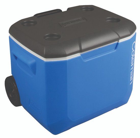 Coleman 60QT Performance Wheeled Cooler - 56 Liter - Blue