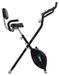 Merkloos Hometrainer Fietstrainer 8 weerstandsniveaus Vliegwiel 1,5 kg Opvouwbaar