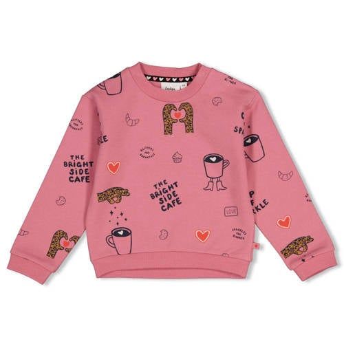 Feetje sweater City Chic - roze