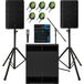 Yamaha DXR15 MK3 Complete PA System Bundle