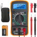 Strex Digitale Multimeter - AC/DC - Incl. Duracell Batterij, Klemtangen & Opberghoes - Multi Meter