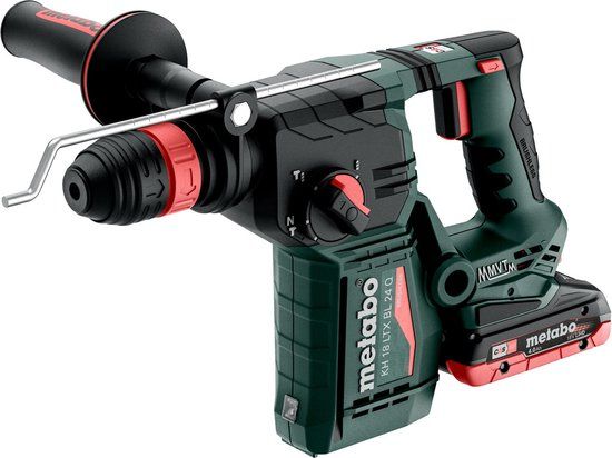 Metabo Accu Combihamer KH 18 LTX 24 BL Quick - 18V - 4.0Ah - Incl. 2 Accu's