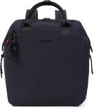Hedgren ORIZURU Sac à dos 15 pouces avec compartiment pour ordinateur portable – Ouverture à 180° – Matériau recyclé hydrofuge – Smart sleeve – Vulcan Bleu