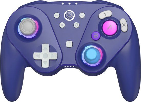 Oniverse ONICTR3-SWI2-PRPL game controller Violet Bluetooth/RF/USB Gamepad Analoog/digitaal Android, GameCube, Nintendo Switch, Nintendo Switch 2, Nintendo Switch Lite, Nintendo Switch OLED, PC, Wii, iOS