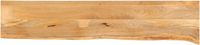 vidaXL Tafelblad met natuurlijke rand 140x40x3,8 cm massief mangohout