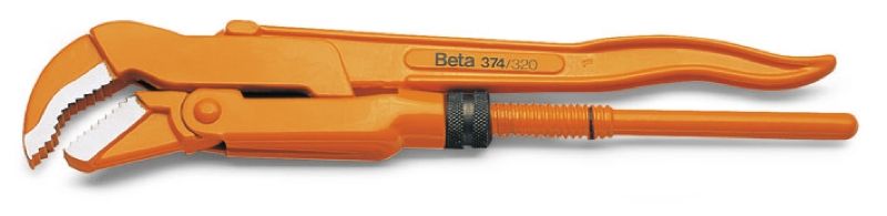 Beta Pijpentangen, Zweeds model, 45° gebogen dunne bekken 374 240