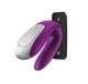 Satisfyer Double Fun Couple Vibrator - Violet - Wireless - App Controlled