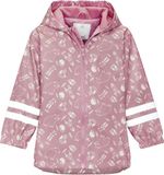 Playshoes Roze Forest Animals regenjas met fleece 92