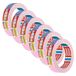 tesa 4333 Sensitive schilderscrup voor gevoelige ondergronden, lichtroze, 6 x 50 m x 25 mm