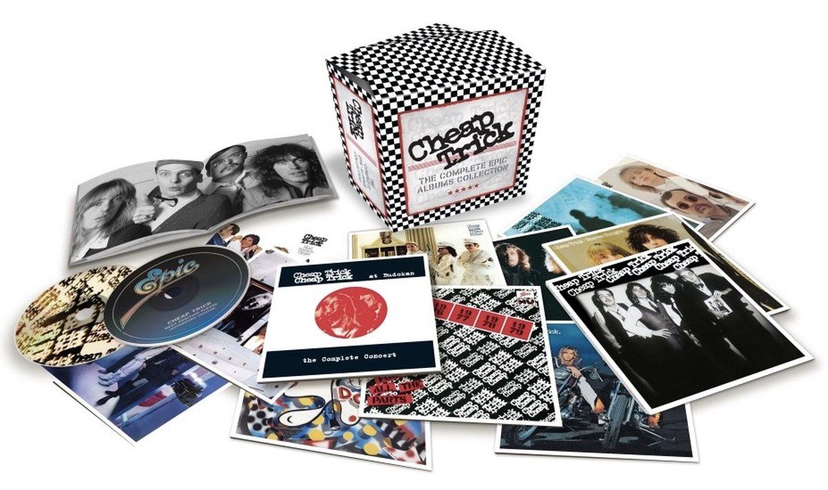 MUSIC ON CD cheap trick - complete epic albums collection cd