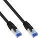 InLine B-76802S Câble réseau Noir 2 m Cat6a S/FTP