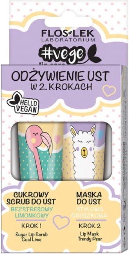 Floslek Vege Lip Care Lip Nutrition In 2 Steps 2x1.4g