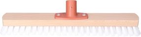 Buemag Schrobber - 40 cm - bois - blanc - brosse de récurage - brosse de nettoyage