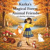Kazka’s Magical Forest: Animal Friends: A Coloring Book for Kids
