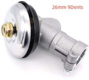 Merkloos Tandwielkast bosmaaier - tandwielkast - tandwielkast olie - maaikop -accessoires voor bosmaaier - reserveonderdelen - 9 tanden, 26 mm