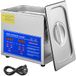 Chaneau Ultrasone reiniger, 3 l, voor sieraden, reinigingsapparaat, ultrasone reiniging, professionele digitale reiniger, ultrasoon display (3 l)