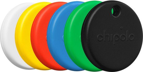 Chipolo Pop - Bluetooth Tracker - 6 Pack - MultiColor