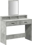 vidaXL Kaptafel Beton Grijs 100 x 41 x 140 cm Bewerkt hout