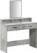 vidaXL Kaptafel Beton Grijs 100 x 41 x 140 cm Bewerkt hout