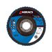 Abracs ABFZ100B080 Pro Zirconium Flap Disc, 100mm x 16mm x 80g
