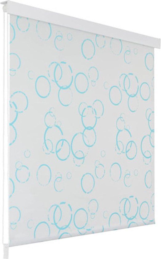 vidaXL Rolgordijn voor douche 160x240 cm bubbel