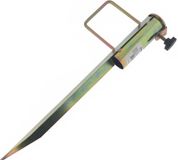 Merkloos Parasolvoet - Metaal - 45 cm - Parasolhouder voor strand / tuin / picknick - parasolvoet / parasolstandaard
