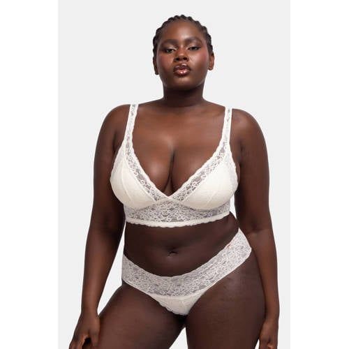 Dorina Lana hipster (set van 3) groen/beige/ecru