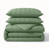 Sleeptime Curve 3D Dekbedovertrek Lits Jumeaux 240x200/220 cm Groen