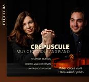 Crepuscule: Mihai Cocea & Oana Zamfir - Crepuscule, Music For Viola And Piano (CD)