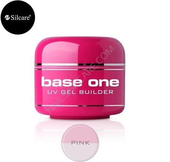 SilkCare Silcare Base One Builder Gel Pink 50g