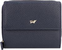 Braun Büffel Asti Zip Wallet Navy Blauw