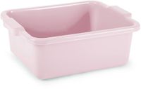 Plasticforte Afwas en Schoonmaak Teil - Rechthoek - Kunststof - 11 Liter - Roze